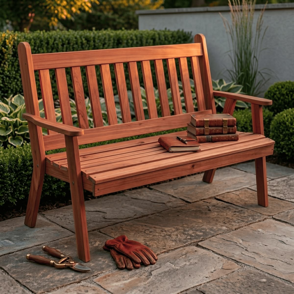 Wooden Garden Bench